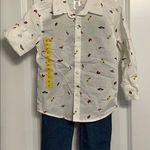 Toddler boy 2pc Carter’s outfit